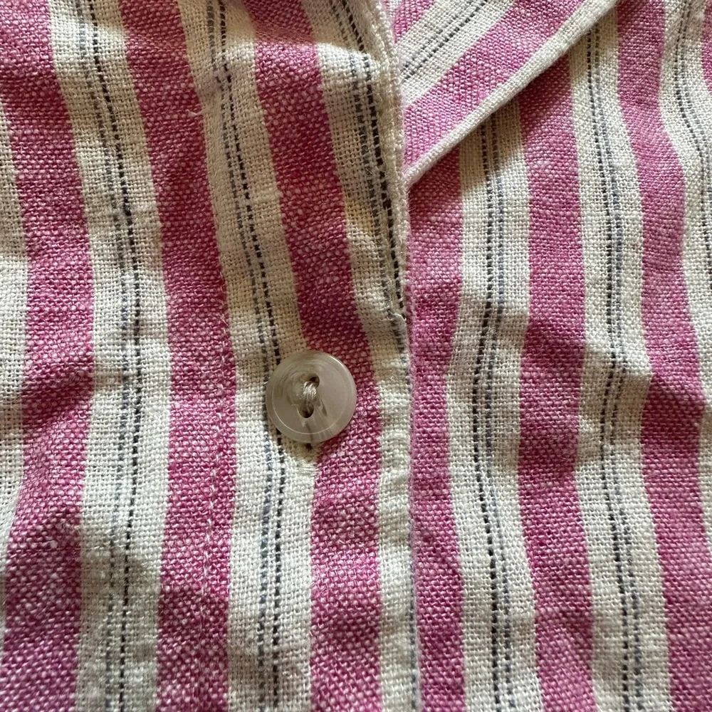 Universal Thread striped button up top size Xsmall - Picture 4 of 7
